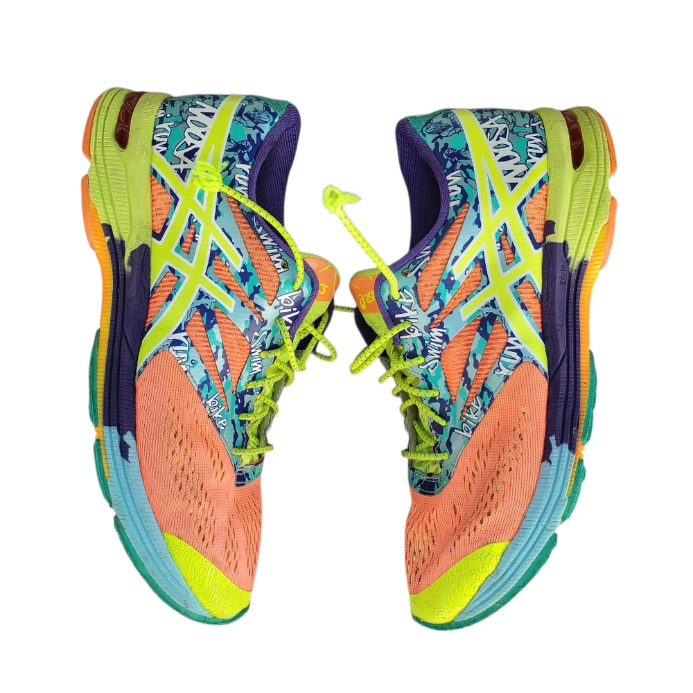 Asics Gel Noosa Tri 10 Running Shoe Womens Size 7 Orange